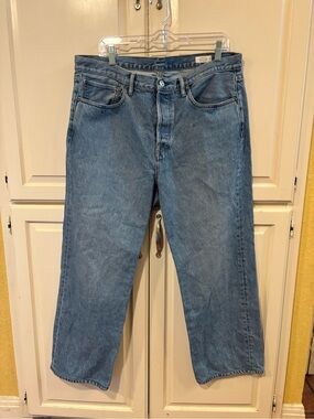 Ayr denim size 36x30. The Slacker.